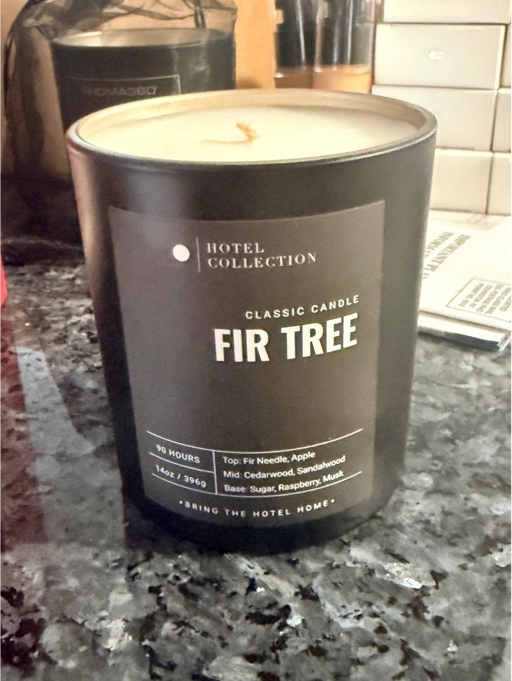 Hotel Collection Classic Fir Tree Scented Candle 14 oz